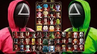 Mortal Kombat 9 - SQUID GAME GUARD MOD - Expert Arcade Ladder - Gameplay @ (1080p) - 60ᶠᵖˢ ✔