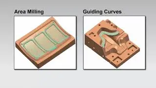 Path Smoothing with Area Mill and Guide Curves in NX CAM
