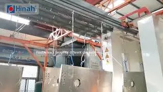 Semi-Automatic Powder Coating Line with sliding track ,fast color change Auto powder coating booth