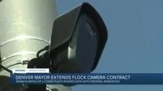 Denver mayor extends license plate camera contract without council approval