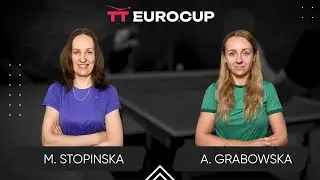 08:40 Marta Stopinska - Agata Grabowska 19.08.2025 | TT Euro.Cup Women Poland Master.