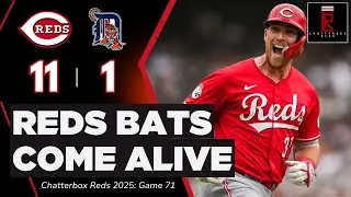 Tyler Stephenson GRAND SLAM lifts the Cincinnati Reds over the Detroit Tigers MLB | Postgame Podcast