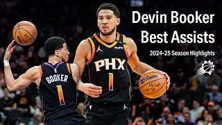 POINT BOOK 📚 | Devin Booker's Best Assists of 2024-25 | Phoenix Suns Player Highlights