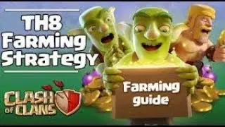 The Best Th8 Farming Attack Strategy (Baloons-2018)