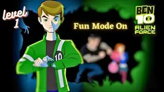 Ben 10-alien force level 1 (knight-mare at the pier) #ppssppgameplay in Android #ben10  #newvideo