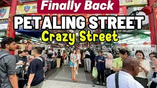 Kuala Lumpur Most Crazy Street | Full Evening Walking Tour 2026😱🇲🇾🔥