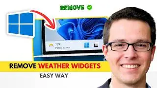 Disable Weather & News Widget on Windows in 1 Minute