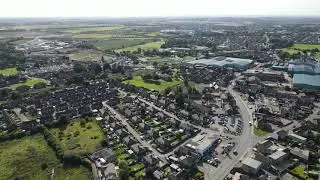 Knottingley from above