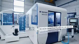 Kesel B240M Bandsaw Blade Milling Machine I S&auml;geband-Fr&auml;smaschine