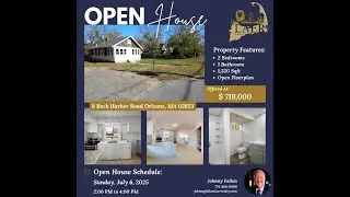 ⏰ Open House Alert! ⏰   📍 8 Rock Harbor Road, Orleans, MA 02653 💰 Offered at $719,000  Don&rsquo;t miss