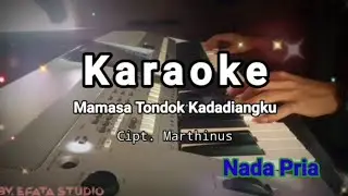 KARAOKE_Mamasa Tondok Kadadiannku_Nada Pria