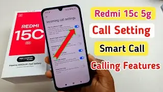 Redmi 15C call setting/Redmi 15C calling feature/Redmi 15C call waiting enable kaise kare