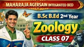 BSC BED 2ND YEAR ZOOLOGY 160126