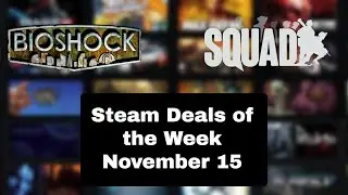 November 15 Steam Weekend Sales | Steam Deals of the Week