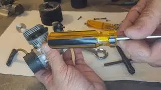 Let's take a look at the Hot Bodies .46 Nitro engine from the HPI Truckzilla conversion kit