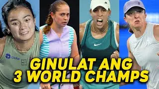 ALEXANDRA EALA GINULAT ANG 3 GRAND SLAM CHAMPIONS! OSTAPENKO, KEYS, AND SWIATEK PINABAGSAK LAHAT