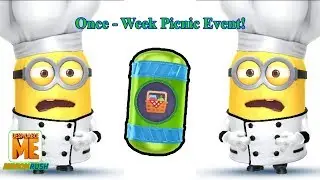 Despicable Me: Minion Rush - Baker Costume On One - Week Picnic Gameplay