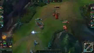 Renekton vs Riven amazing Flash outplay- Insane Flash prediction