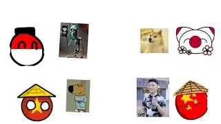 Famous meme from each Asian countries
