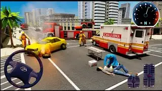 911 Emergency Rescue Service || Firefighter , Doctor and Policeman Game || Android Gameplay #1