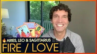 Aries, Leo & Sagittarius July 2023 Love Forecast (Fire)