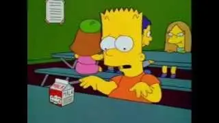 Bart Simpson drink plenty of Malk. The Simpsons