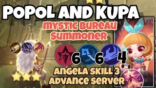 Summoner synergy | Angela skill 3 | magic chess advance server #magicchess