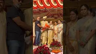 MP Dharmapuri Arvind MLC Chinnamail Anji Reddy Son Marriage | #dharmapuriarvind #viral #shorts