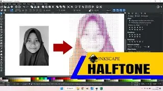 Easy! Create a Vector Halftone Effect in Inkscape