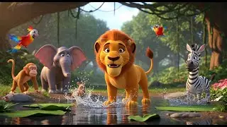 Leo Lion&rsquo;s Jungle Roar | Fun Lion Song for Kids | Nursery Rhymes & Songs for Children