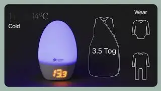 Groegg 2 Nursery Thermometer
