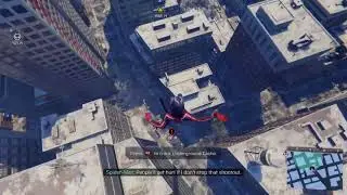 Miles Morales Spider-Man Superhero Landing - PS5 Gameplay