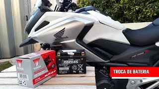 NC 750X | Como substituir a bateria da NC