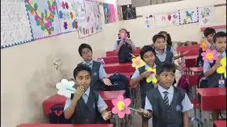 Fun Learning Session | Children Singing with Flower Props