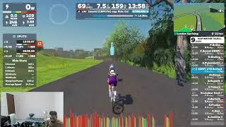 @Zwift Racing LIVE: HISP Winter Tour 2025: Stage 8: London Uprising - London (B Category)