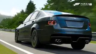 2009 Holden HSV W427 around the Nurburgring with wet lap Forza Motorsport 7
