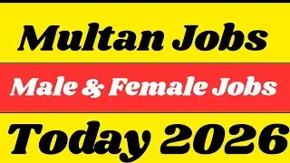 Multan Jobs | Multan Jobs 2026 #multan #job 