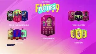 FUTTIES WINNER - 5 STAR WEAK FOOT! RICHARLISON 92 - FIFA 19 ULTIMATE TEAM