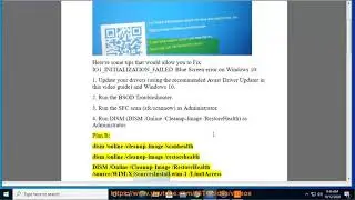 Fix IO1_INITIALIZATION_FAILED Blue Screen error on Windows 10