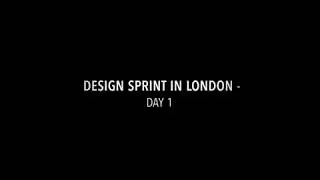 Facilitating Design Sprints in London #FinTech - Day 1