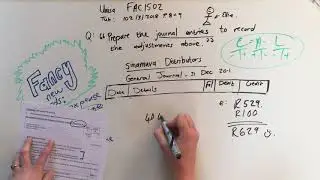 FAC1502 Journal entries - the last bit.