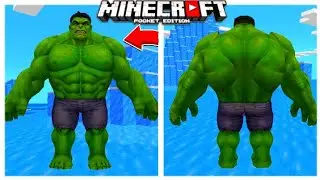 Самый Лучший Мод На Халка в Майнкрафт ПЕ (MinecraftPocketEdition)