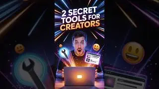 You Won't Believe These 2 SECRET Tools Every CONTENT CREATOR Needs in 2025!🔥 #AITools2025 #shorts