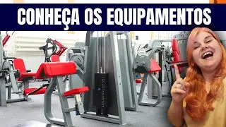 EQUIPAMENTOS DE MUSCULAÇÃO comuns nas academias e suas funções - parte 1 💪