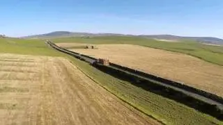 Silage at Kilmaho Farm, Campbeltown 2015