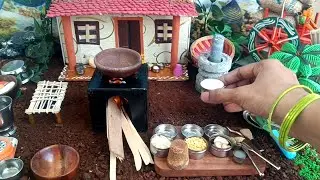 Miniature Cooking | Traditional Payasam Recipe in Tiny Kitchen | Delicious Indian Dessert