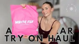 Примерка спортивной одежды White Fox | Корректирующая фигуру, удобная и подходящая для спортзала ...