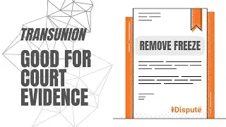 TransUnion Security Freeze Removal: How to Unfreeze My Report - I Dispute & Repair Credit Fast