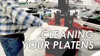 How to Clean and Protect Your Screen Printing Platens | Lawson Tips