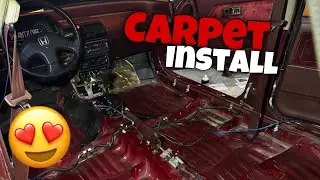 New carpet for my Honda Civic